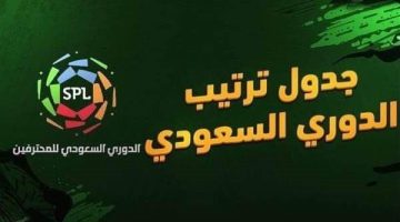 ترتيب الدوري السعودي ” روشن ” للمحترفين عقب فوز ” اتحاد جدة ” القاتل
