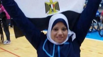 فايزة محمود تتوج بذهبية بطولة السعودية لتنس الطاولة البارالمبى