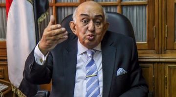 وزير الرياضة ينعي وفاة المستشار عادل الشوربجي رئيس لجنة الإستئناف باتحاد الكرة