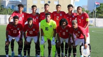 منتخب الشباب يخوض مرانه الوحيد قبل مواجهة تونس ببطولة شمال أفريقيا