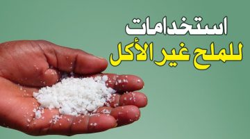مطلعش بس للأكل!!… استخدامات الملح اللي هتوفر عليكي في مصروف البيت كتير اوي!