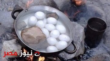 العمر ضاع واحنا مش عارفين السر .. لماذا يتم وضع حجر مع البيض أثناء السلق ؟ .. سبب مدهش