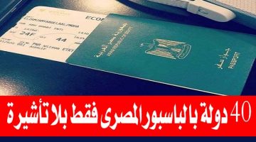 “خبر بمليون جنيه للمصريين”..جواز سفر مصر وقائمة الدول التي يتيح دخولها بدون تأشيرة!!