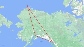 اختفى فيه آلاف الأشخاص.. قصة “المثلث الغامض” في ألاسكا (فيديو)