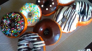 أسرار طريقة عمل الدونتس الخفيف بطريقة احترافية للمبتدئين وطعم ولا أروع Donuts