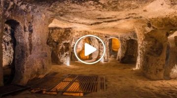 اكتشاف مدينة تحت الأرض في تركيا والخبراء يتوصلون إلى حل لغز كبير (فيديو)