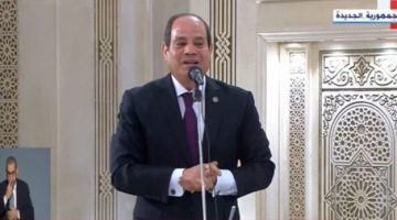 الرئيس السيسي لسلطان البهرة: مصر لديها خطة كبيرة لتطوير مساجد الصحابة والخلفاء