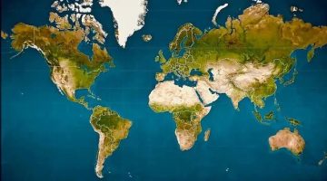 خريطة العالم التي عرفناها في صغرنا غير صحيحة.. وفيديو يكشف الحقيقة